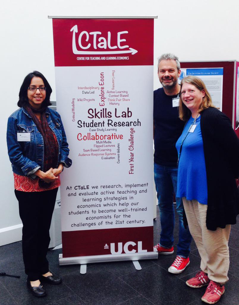 Great launch of @CTaLE_UCL at #dee2015. Thanks to my colleagues @ParamaChaudhury @UCLEconCareersT @Alarcos @n_vigi. http://t.co/CpxqbRxJsC